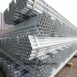 Galvanized structural pipes