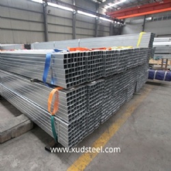 Q235 galvanized steel square tubing